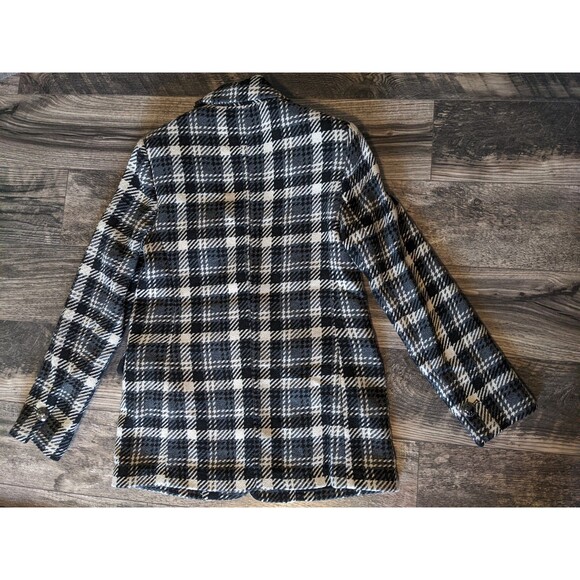 Elie Tahari Tweed Blazer XS Wool Blend Preppy Old Money Houndstooth NWT $325 - Picture 8 of 12